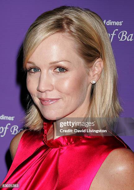 Actress Jennie Garth attends the March of Dimes' Celebration of Babies at The Beverly Hilton Hotel on September 27, 2008 in Beverly Hills, California.