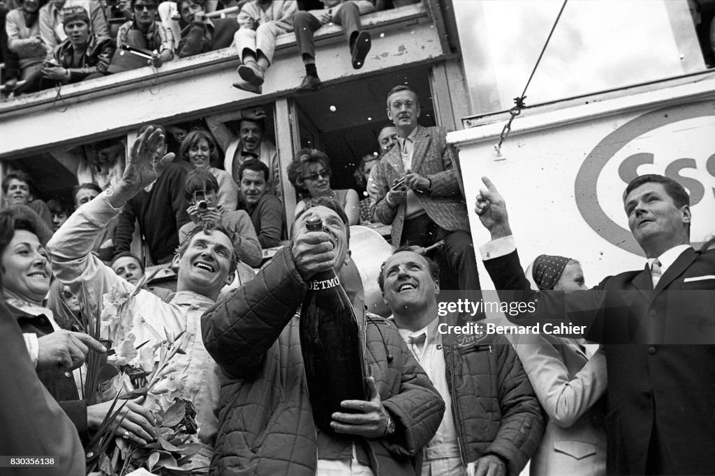 Dan Gurney, A.J. Foyt, Mike Parkes, 24 Hours Of Le Mans