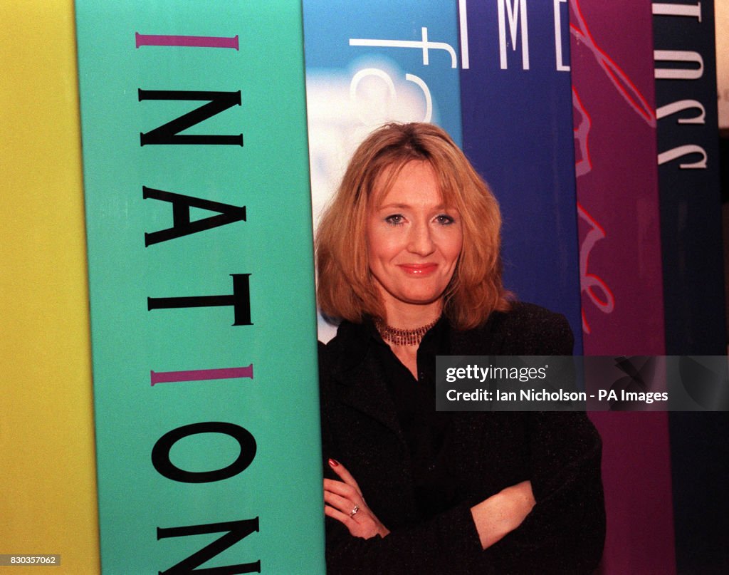 J.k. Rowling Rack Award-winning author J K Rowling at a news conference at the British ...