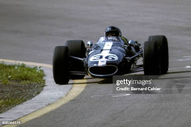 Dan Gurney, Eagle-Weslake T1G, Grand Prix of Belgium, Spa Francorchamps, 18 June 1967.