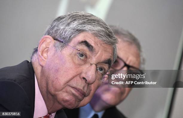 Organization of American States Secretary General, Uruguayan Luis Almagro and former Costa Rican president and Nobel Peace Prize-winner Oscar Arias...