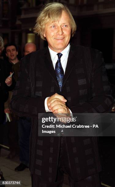 Dutch actor Rutger Hauer arriving for the Hallmark Entertainment Network UK launch, held at Claridge's Hotel, in Brook Street, London.