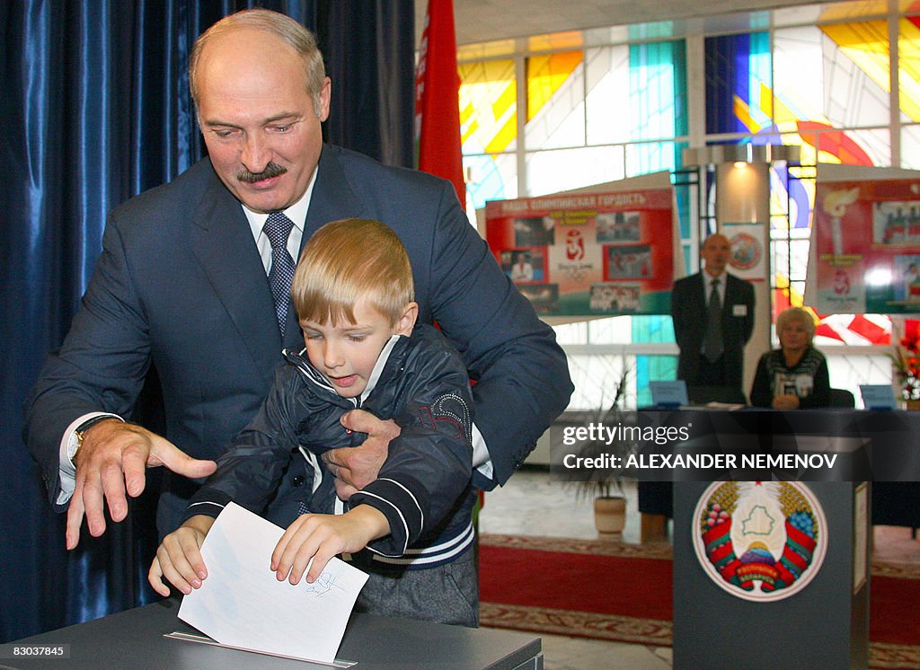 Nikolay, the son of Belarusian President