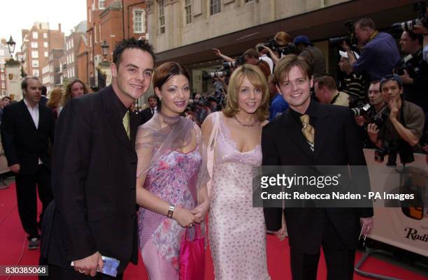 Children's TV presenters Ant and Dec arrive at the British Academy TV Awards in London.