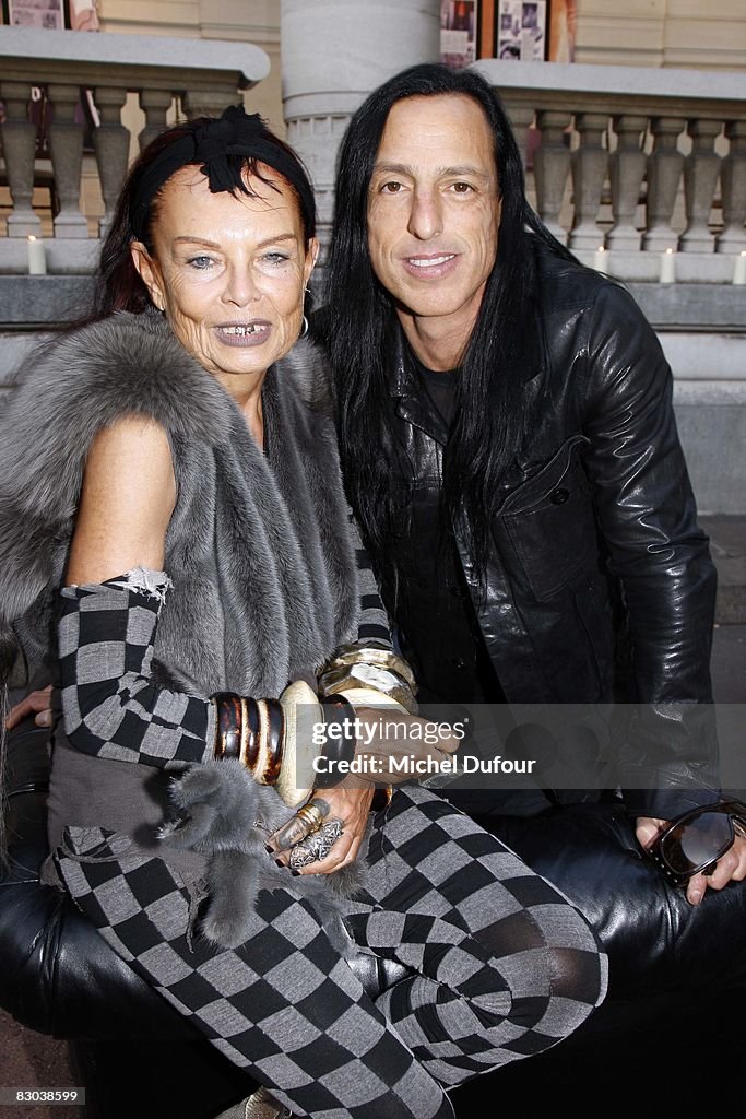 Rick Owens and wife attend a party to celebrate Suzy Menkes Twenty
