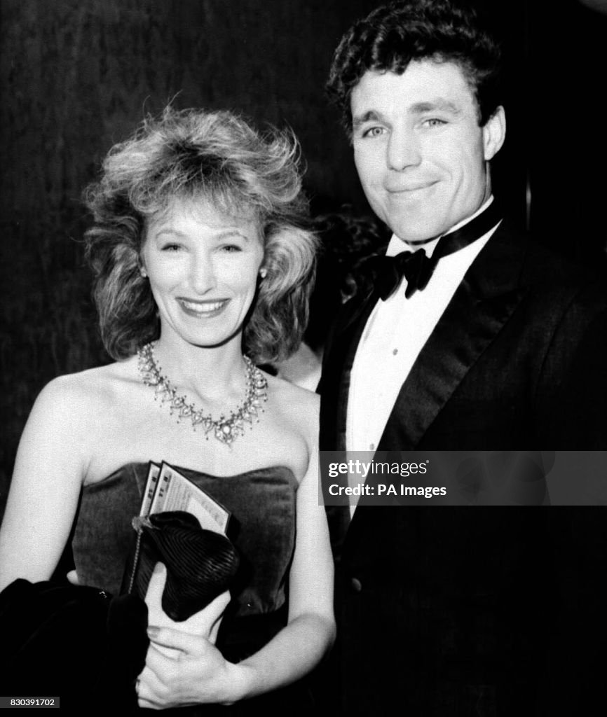 Actor Nicholas Clay with his wife, actress Lorna Heilbron. 26/05/00