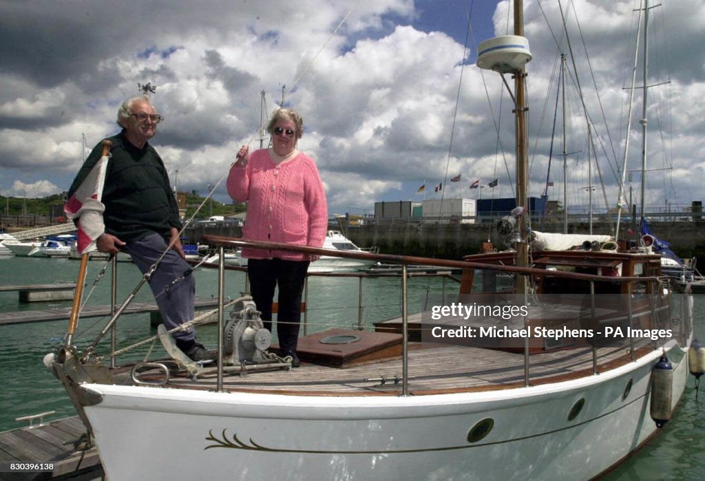 Dunkirk voyage Ron & Pat Ellwood