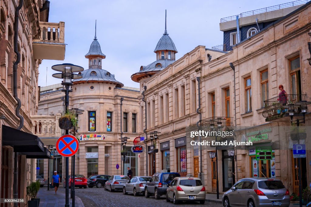 View of downtown Kutaisi, Georgia - June 27, 2017