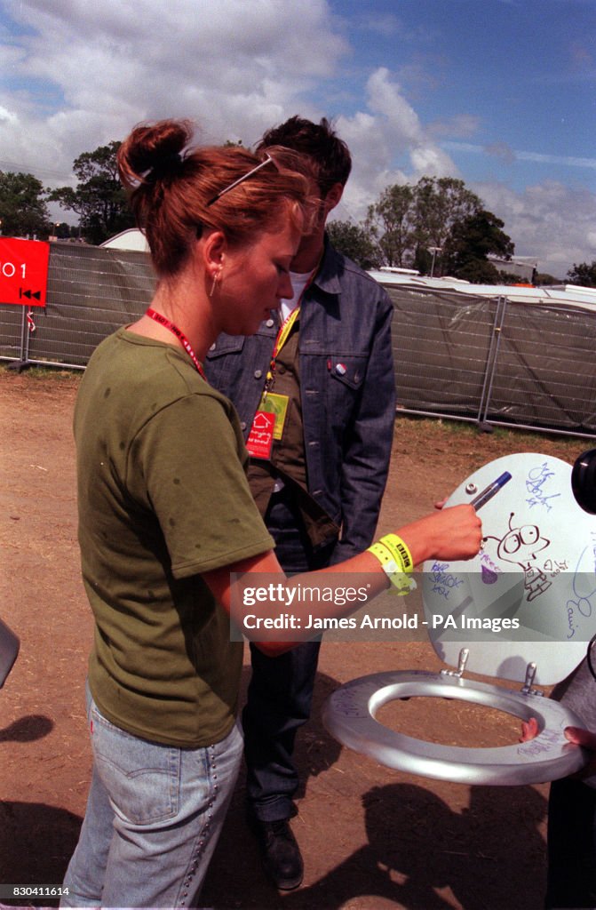 Glastonbury 2000 Cox & Theakston
