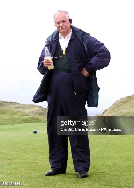 European Tour's caddie master Willy Aitchison, who is in his seventies, at the Smurfit European Open at the K Club near Dublin. Aitchison who caddied...