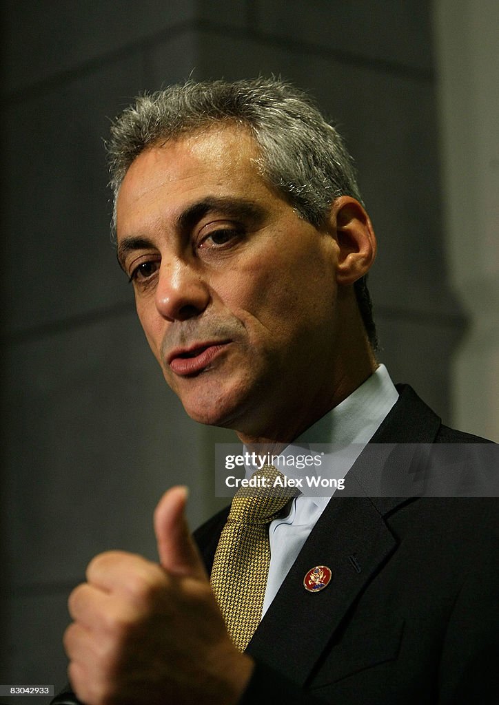 Congress Races To Hammer Out Deal For Bailout Legislation