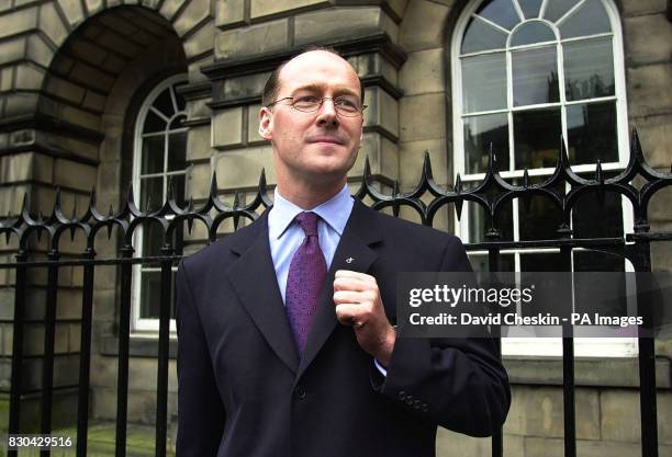 Member of Scottish Parliament John Swinney launches his campaign to succeed Alex Salmond as leader of the Scottish National Party in Edinburgh. Mr...