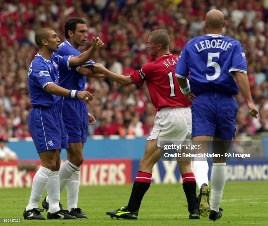 FA Charity Shield Poyet & Keane