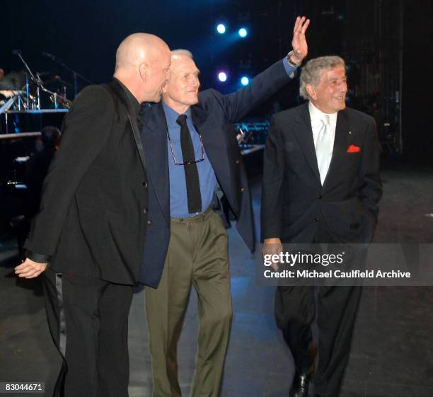 Bruce Willis, Paul Newman and Tony Bennett *EXCLUSIVE*