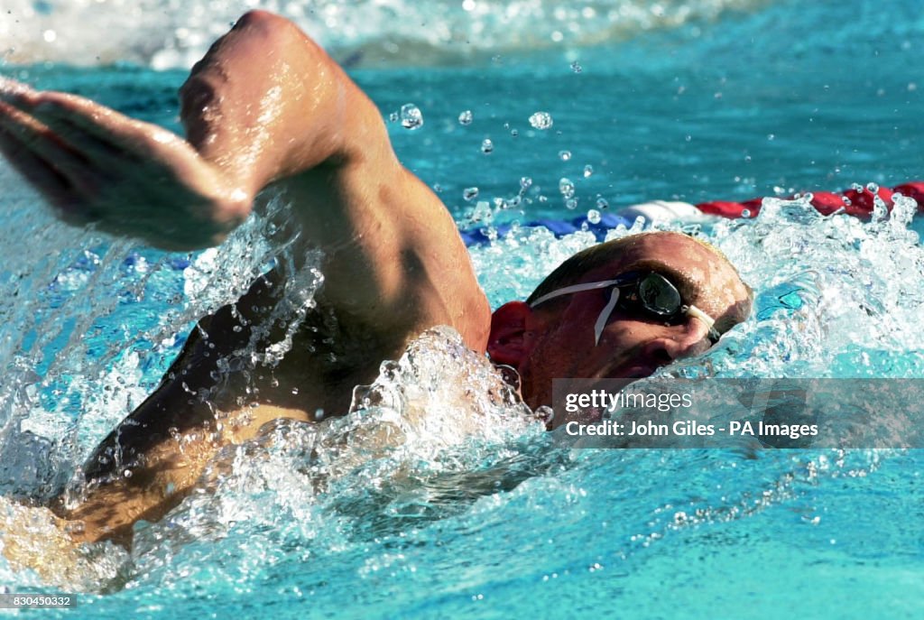 British swimmer Stephen Parry