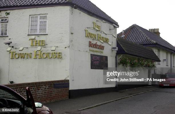 'The Town House' in Thorpe St Andrew, near Norwich where the terminally-ill former gangland leader Reggie Kray is staying after being released early...