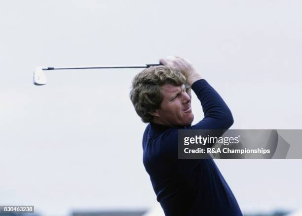 Andy Bean at the 1978 Open Championship at St Andrews.
