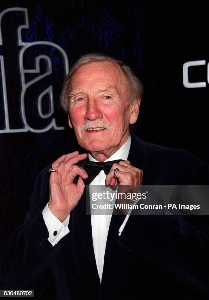 Veteran British actor Leslie Phillips at the British Independent Film Awards held at the Cafe Royal in London.