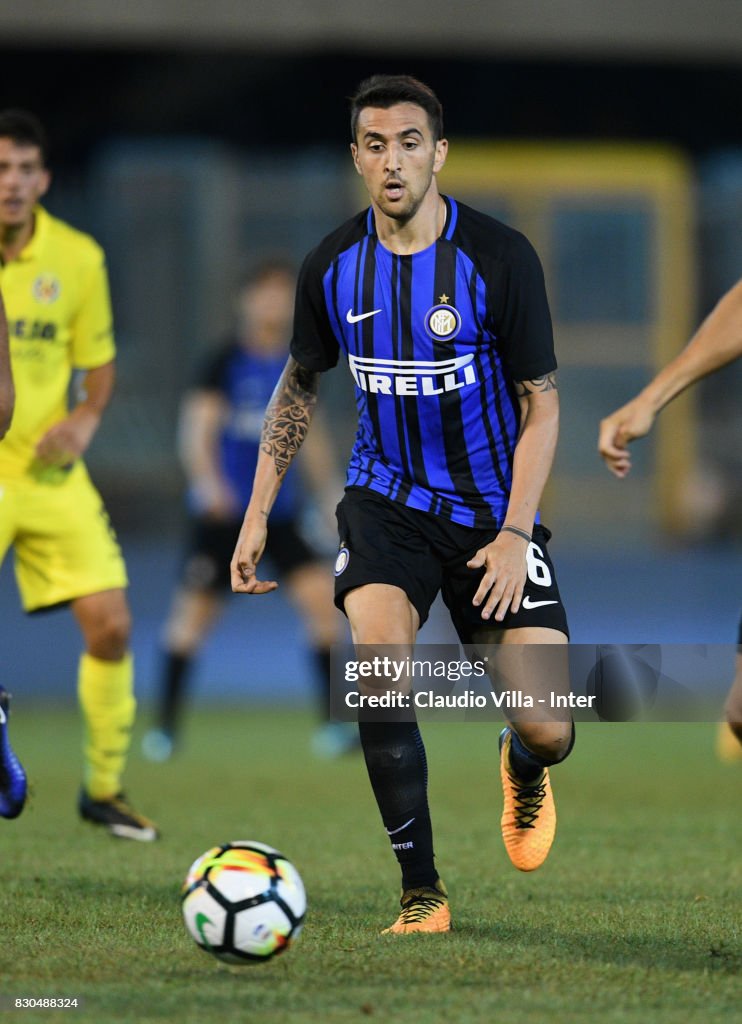 FC Internazionale v Villareal CF - Pre-Season Friendly