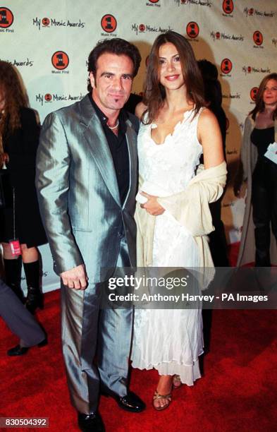 Tico Torres, drummer with rock group Bon Jovi, at the My VH1 Awards 2000, at the Shrine Auditorium in Los Angeles, USA.