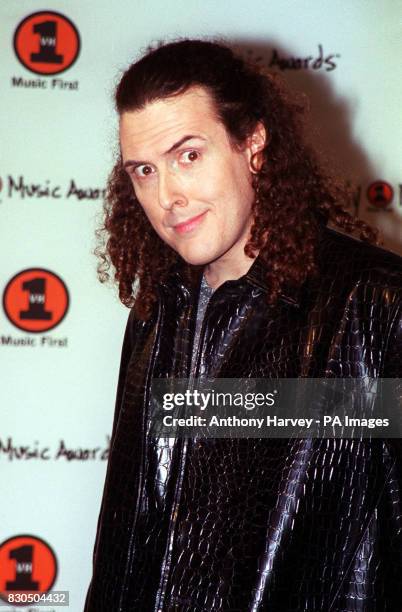 Singer 'Weird Al' Yankovic at the My VH1 Awards 2000, at the Shrine Auditorium in Los Angeles, USA.