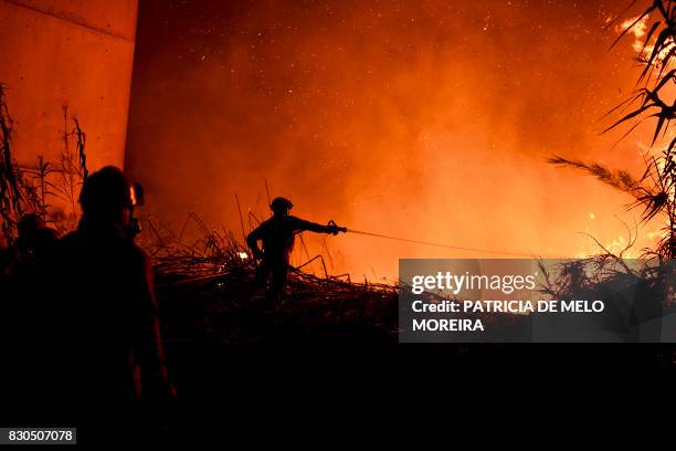 Firefighter Rashes Rio De Moinhos (Abrantes) Photos and Premium High Res Pictures - Getty ...