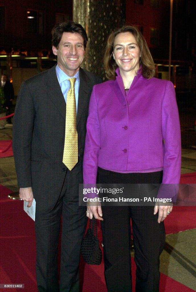 Seb Coe Former Olympic athlete Sebastian Coe and his wife Nicola McIrvine ...