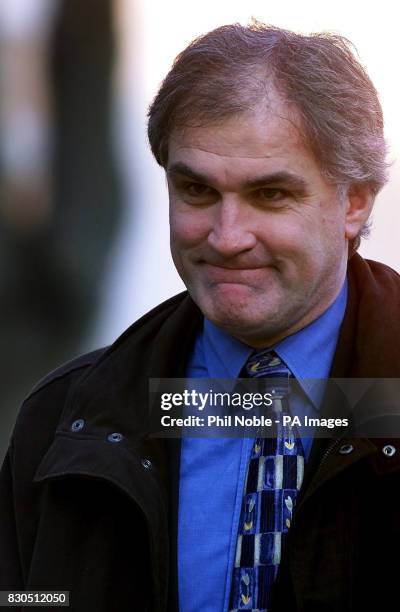 Surgeon Alan Dickson, part of the medical team who operated on the siamese twins known as Jodie and Mary, arrives at Manchester Magistrates Court for...