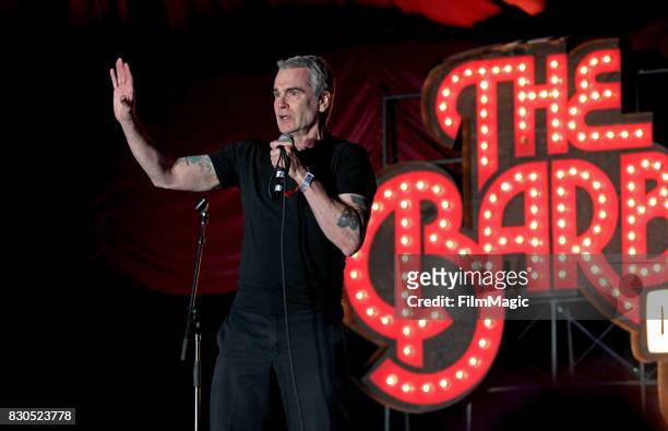 Henry Rollins performs on The Barbary Stage during the 2017 Outside Lands Music And Arts Festival at Golden Gate Park on August 11, 2017 in San...
