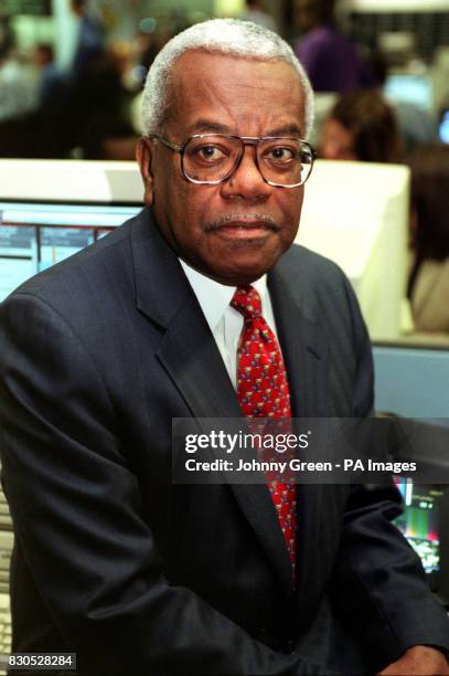 Sir Trevor McDonald, in the ITN Headquarters, central London. The BBC and ITV were set to make television history as their evening news bulletins...