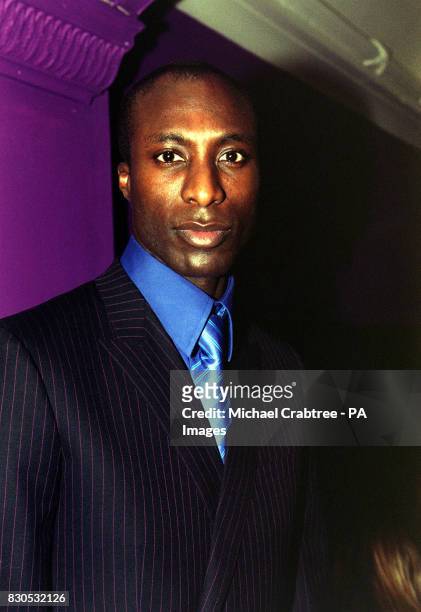 Fashion designer Ozwald Boateng arriving at 10 Covent Garden Kitchen and Lounge Bars, located in Great Queen Street, London.
