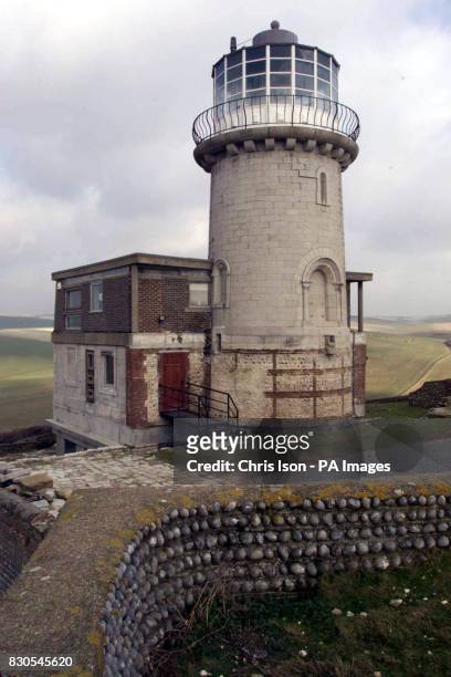 The Belle Tout lighthouse at Beachy Head, in East Sussex, whose owners Mark and Louise Roberts are embroiled in a controversial deal with Eastbourne...