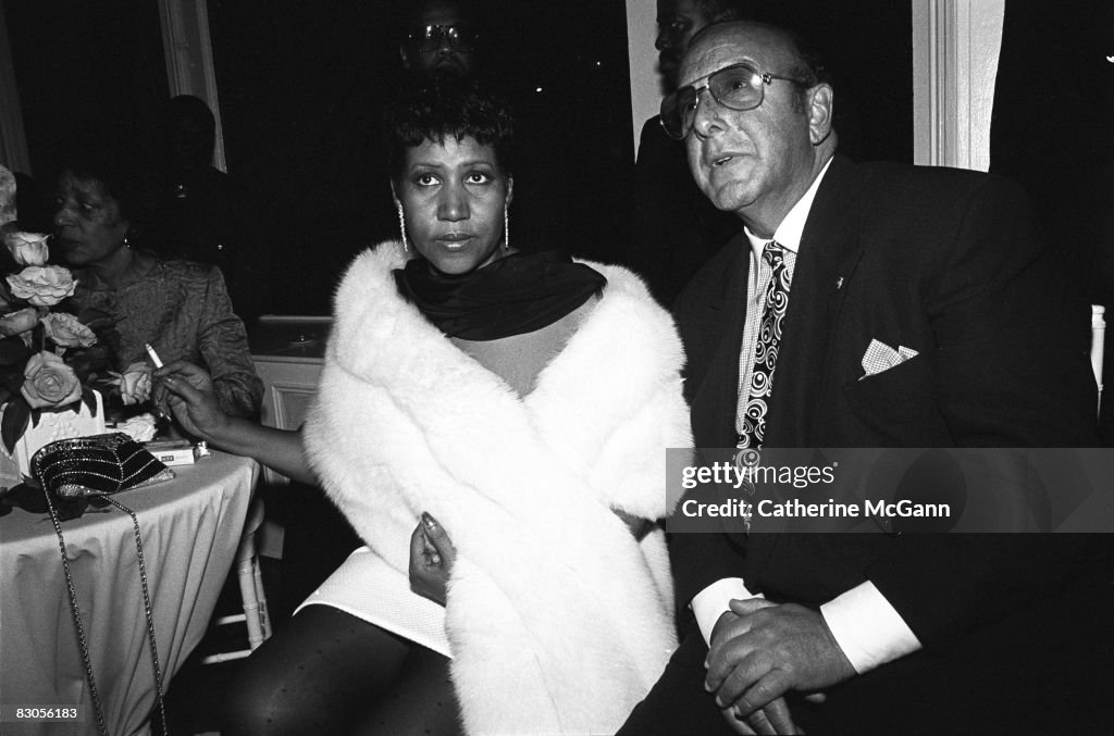 Aretha Franklin And Clive Davis