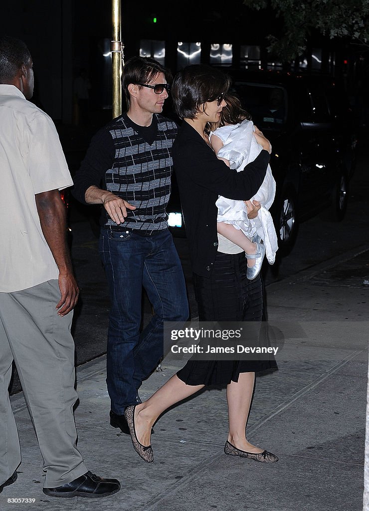 Celebrity Sightings in New York - September 29, 2008