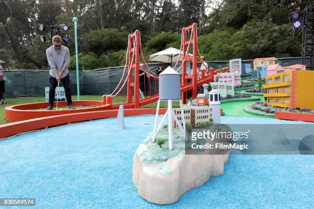 Miniature golf during the 2017 Outside Lands Music And Arts Festival at Golden Gate Park on August 11, 2017 in San Francisco, California.