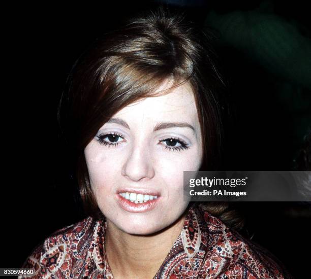 Christine Keeler attends the preview of photographer David Bailey's new book, 'Goodbye Baby & Amen'. Christine is one of the girls who appears in the...