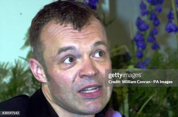 Comedian Graham Norton after he received the best Entertainment Performance and best Entertainment Programme awards at the British Academy Television...