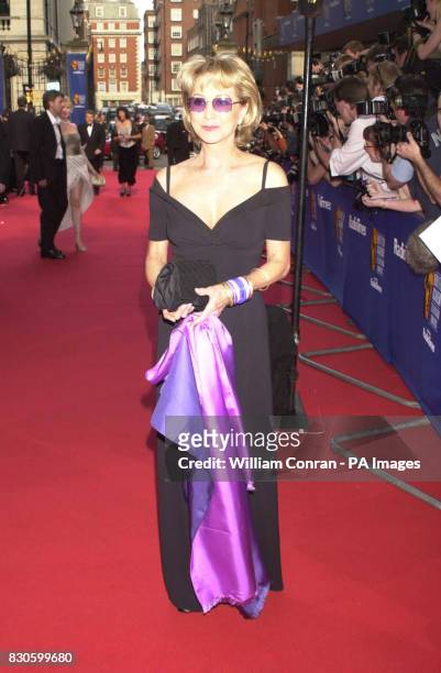 Actress Felicity Kendal arrives at the British Academy Television Awards, at the Grosvenor House Hotel In London.