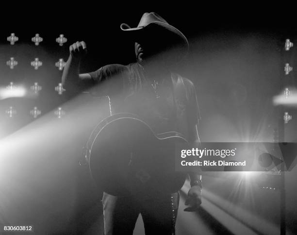 Singer/Songwriter Jason Aldean performs during Jason Aldean's 2nd Annual Concert For The Kids, Benefiting Children's Hospital Navicent Health of Bibb...