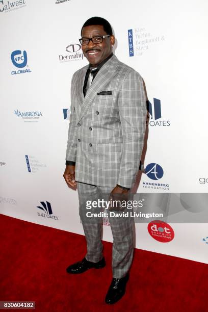 Michael Irvin at the 17th Annual Harold & Carole Pump Foundation Gala at The Beverly Hilton Hotel on August 11, 2017 in Beverly Hills, California.