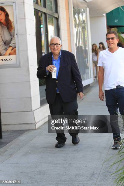 Ben Stein is seen on August 11, 2017 in Los Angeles, California