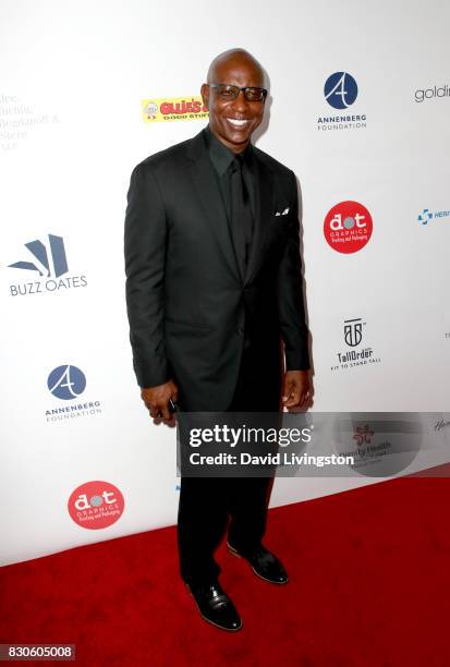 Eric Dickerson at the 17th Annual Harold & Carole Pump Foundation Gala at The Beverly Hilton Hotel on August 11, 2017 in Beverly Hills, California.