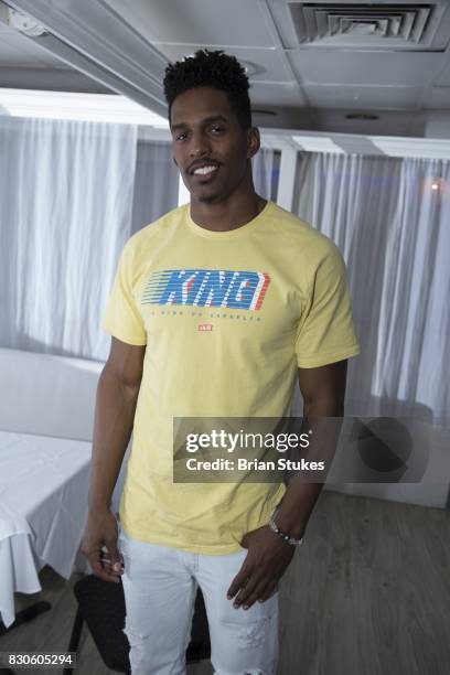 Kairo Whitfield attends 'Cupcakes With Sheree' at Stonefish Grill on August 11, 2017 in Washington, DC.