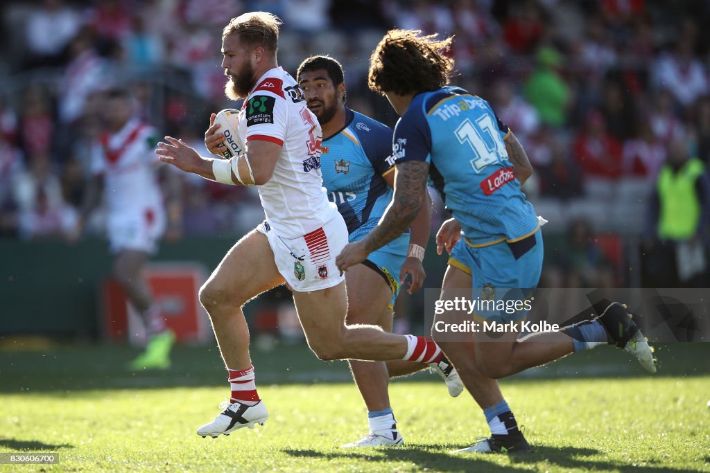 NRL Rd 23 - Dragons v Titans