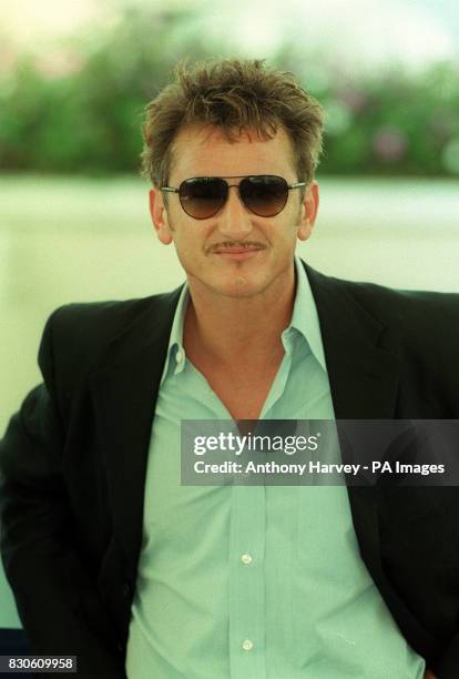 Director of film 'The Pledge', Sean Penn, at a photocall for the film at the 54th Cannes Film Festival. 23/8/01: Former Hollywood bad-boy actor and...