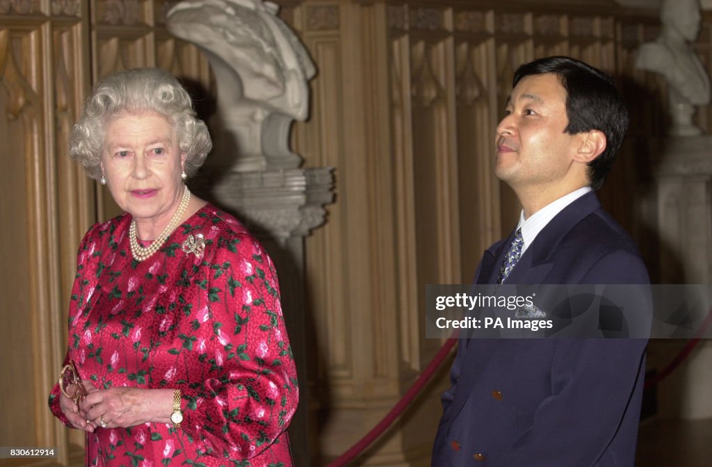 Queen & Japan Prince Naruhito