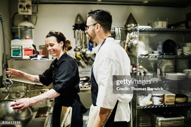 Dishwashing Apron Photos and Premium High Res Pictures - Getty Images