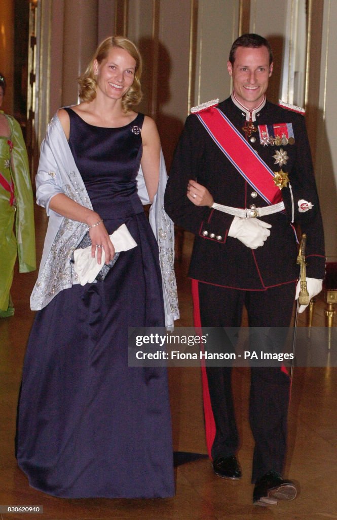 Prince Haakon Norway banquet