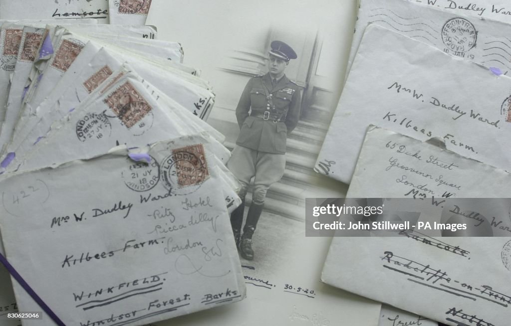 Prince of Wales love letters