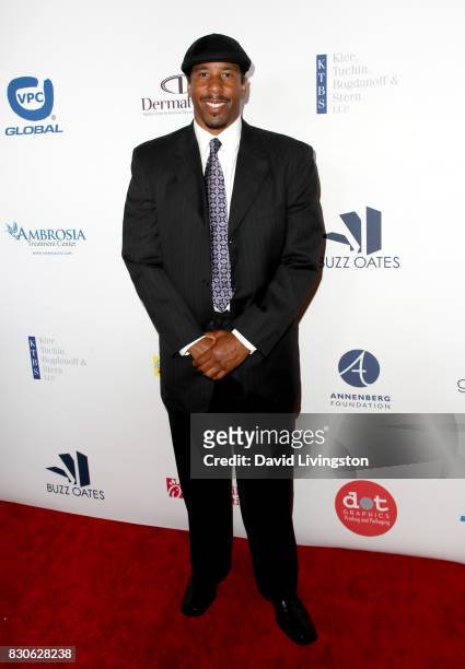 Andre Miller at the 17th Annual Harold & Carole Pump Foundation Gala at The Beverly Hilton Hotel on August 11, 2017 in Beverly Hills, California.
